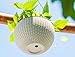 Growers Hanging Basket, Indoor Outdoor Hanging Planter Basket, 10.4 in.Round Resin Garden Plant Hanging Planters Decor Pot (White)
