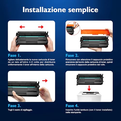 Meagiis 142A with Chip Toner Cartridges Compatible with HP 142A W1420A 142X W1420X Toner for HP LaserJet M110w M140w M139w M110 M139 M140 (2 Black)