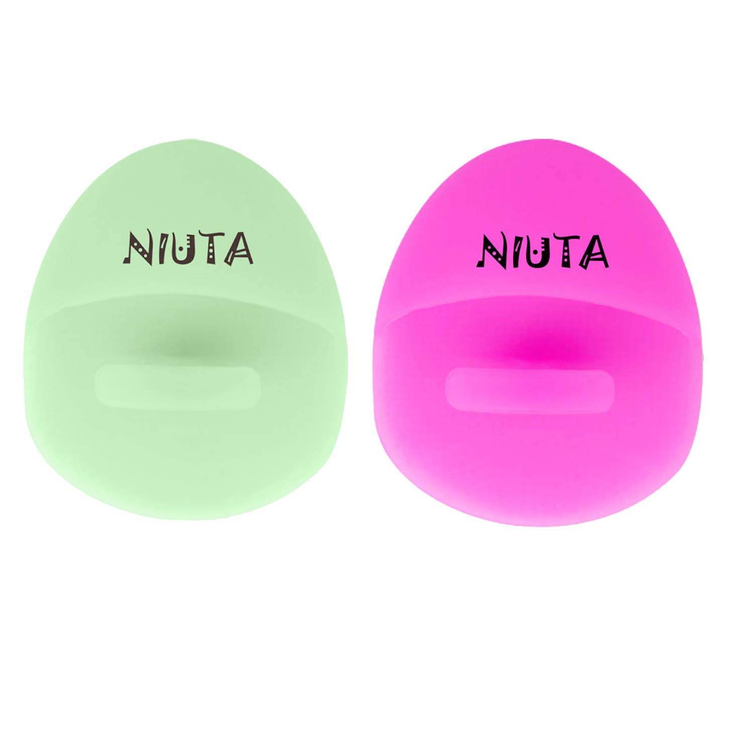 NIUTA Super Soft Silicone Face Scrubber, Manual Facial Cleansing Brushes, Face Massager and Exfoliator for Sensitive, Delicate, Dry Skin: Beauty