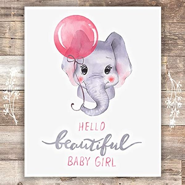 elephant themed nursery for girl