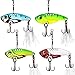 Sougayilang Spinner Spoon Swimbait Vibrating Jigging Freshwater Saltwater Fishing Tackle Lures and Baits