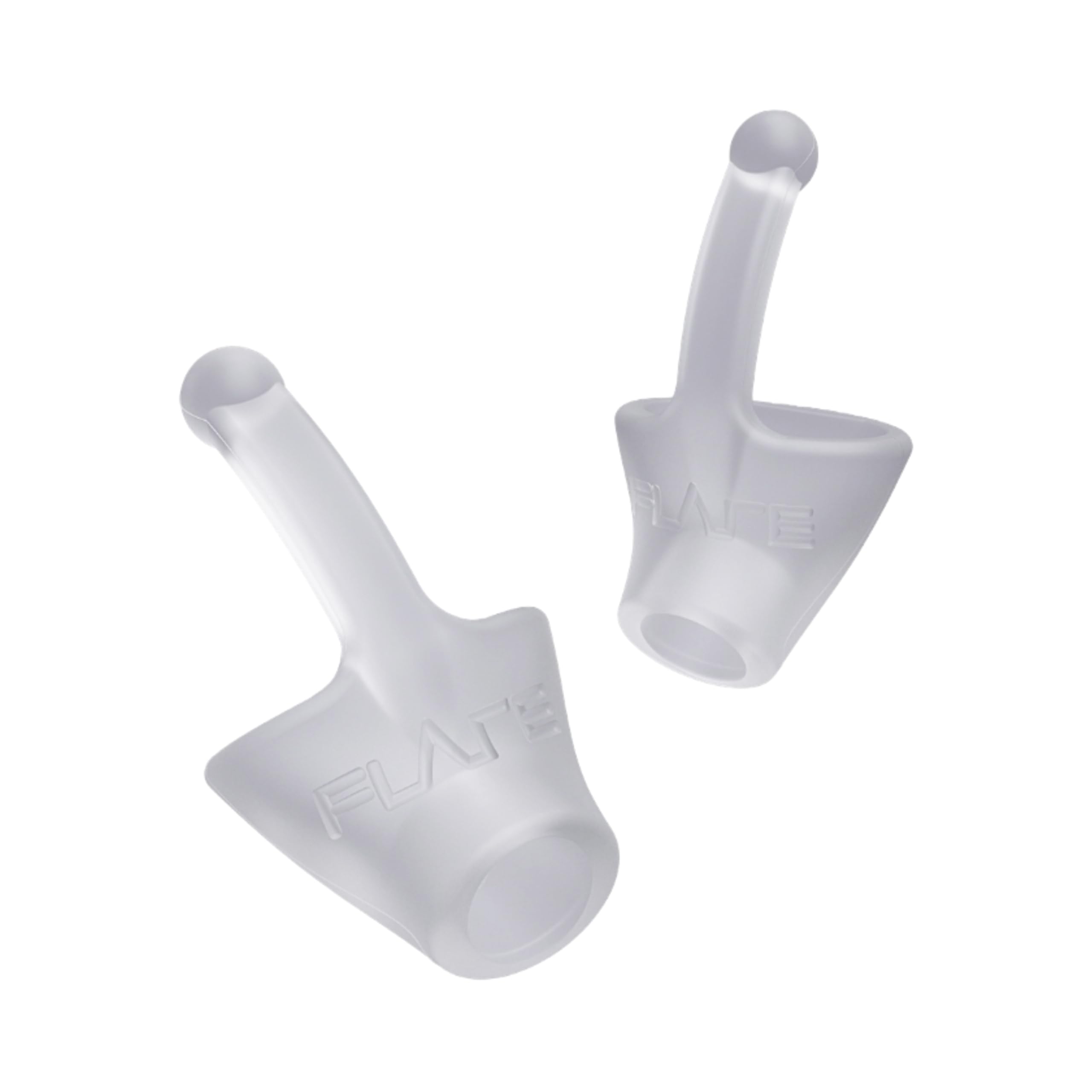 Flare Calmer Mini | Ear Plugs Alternative | Daily Noise Relief | Sound Sensitivity | Stress Relief | No Muffling | Improve Wellbeing | Comfy, Reusable, Soft Silicone Earplugs | Original Translucent