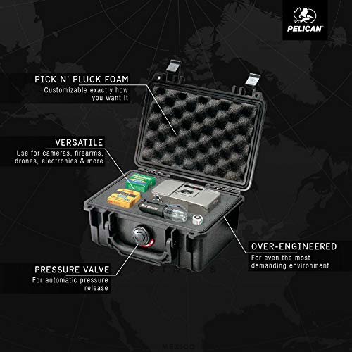 Pelican 1120 Case With Foam (Black) Pricepulse