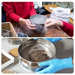 PATIKIL 150 Mesh Lab Sieve, 4" Diameter Test Sieve