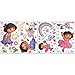 Blue Mountain Wallcoverings Nickelodeon Dora The Explorer Self Stick Rainbow Stars Appliqué
