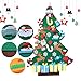 SUPTEMPO Felt Christmas Tree, 3ft DIY Christmas Tree with 35pcs Ornaments Door Wall Hanging Xmas Gifts for Kids Toddlers Christmas New Year Decoration