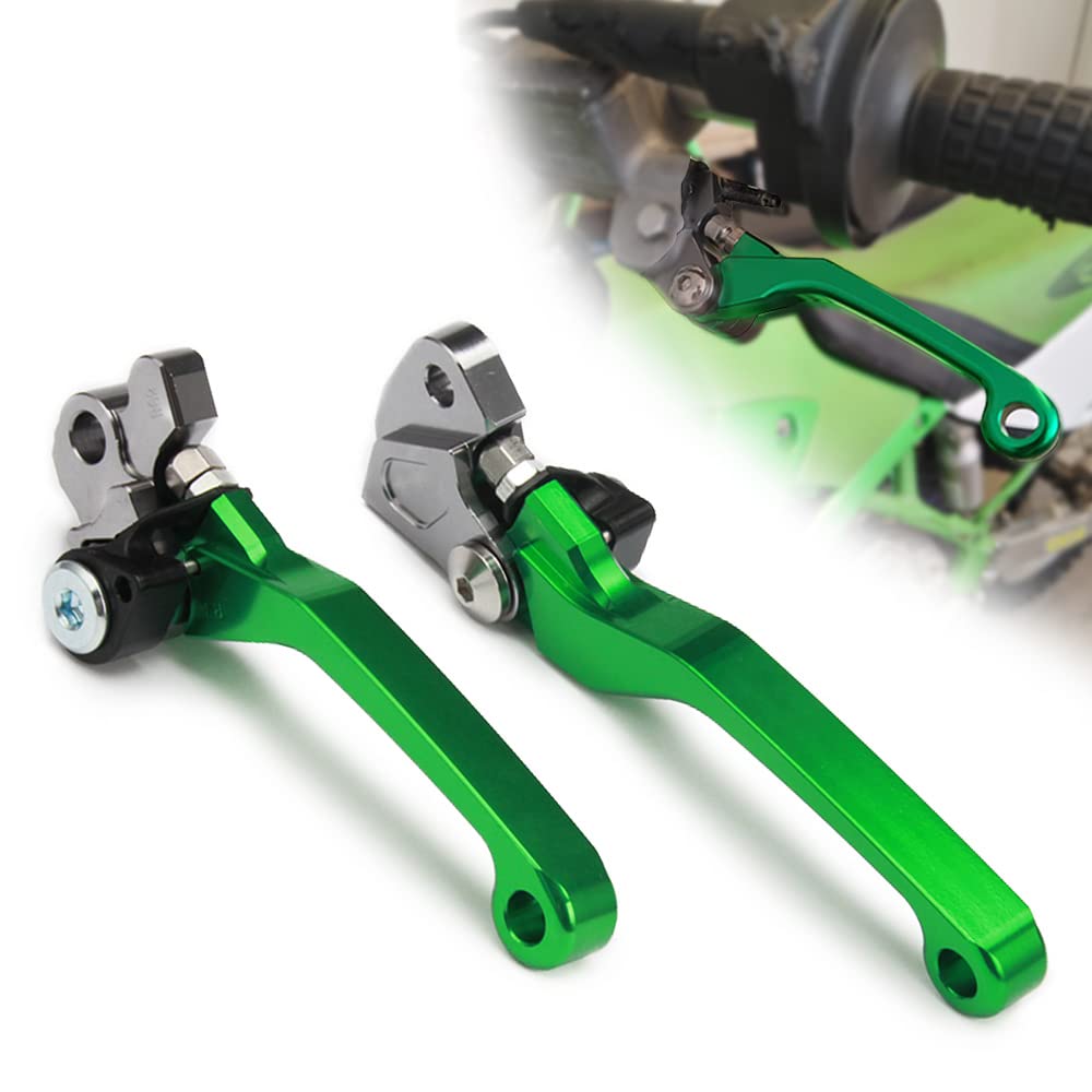 Fast Pro Motorcycle Clutch & Brake Lever Set for KX65, KX85/100, KX125, KX250, KX250F/500