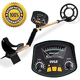 PyleSport Metal Detector - Waterproof Search Coil Extendable Locating Arm 41.3