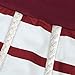 Staron 2pcs Toddler Baby Boy Striped Hoodie Tops+Pants Clothes Set Infant Outfits (6-12 Months, Red)