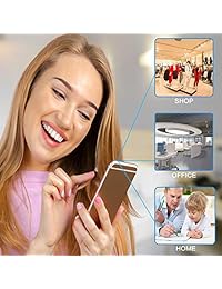 Mini cámara espía WiFi, cámara de seguridad oculta, Full HD 1080P portátil Nanny Cam de visión nocturna y detección de movimiento, perfecta para el hogar, la oficina, la vigilancia de automóviles