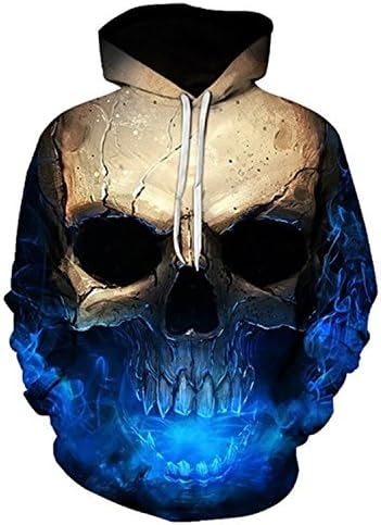 Matterin Christiao Skull Headr Men Hoodies Sweatshirts 3D Printed Funny Hip Hop Hoodies Autumn Jackets Mlae Tracksuits Weiyi-163 4XL