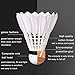 ZHENAN 12-Pack Advanced Goose Feather Badminton Shuttlecocks with Great Stability and Durability,Indoor Outdoor Sports Hight Speed Training Badminton Birdies Balls