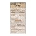 Clippings Stickers by Tim Holtz Idea-ology, 0.33 Inches Tall, 295 Word Stickers on Four Sheets (TH93583)