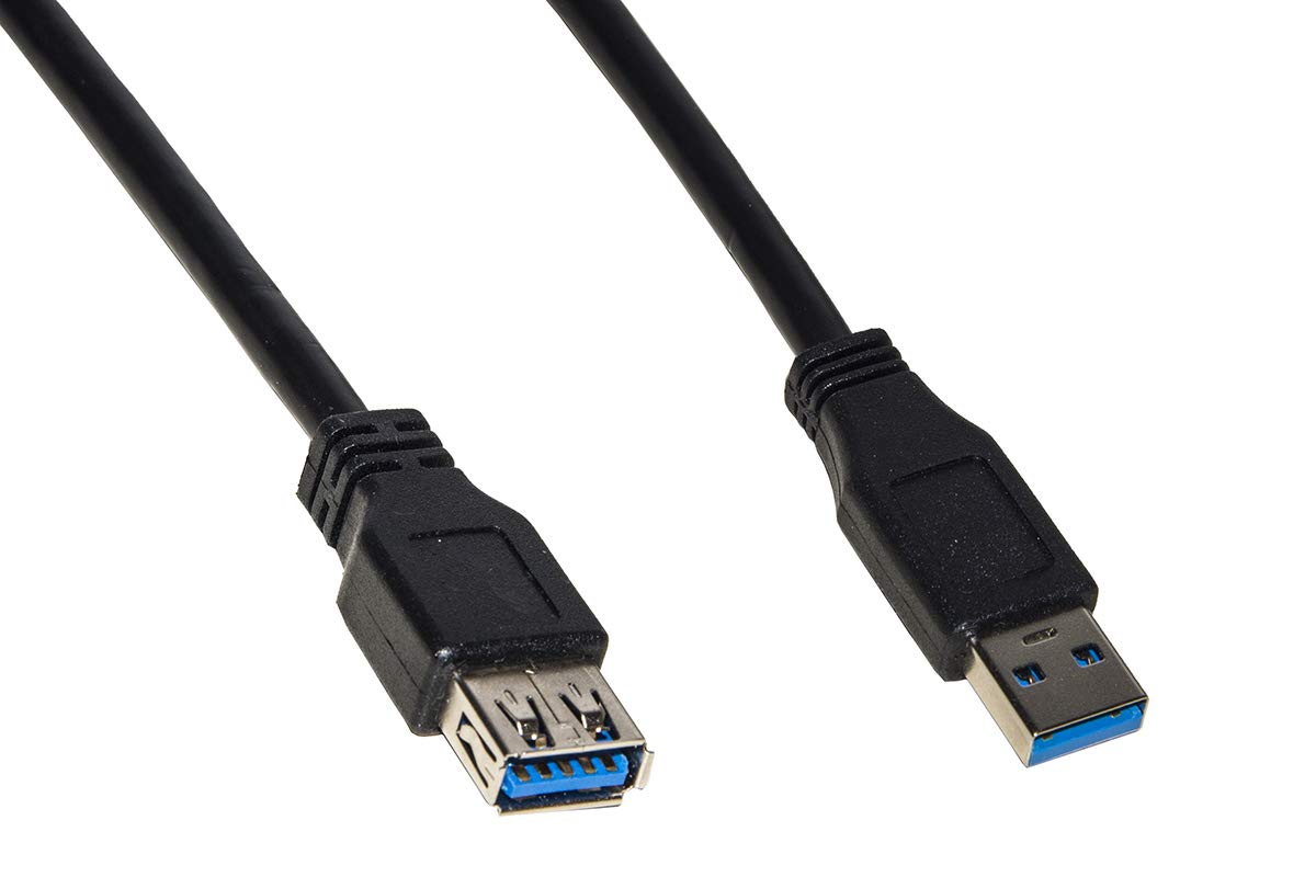 LINK EXTENSION CABLE USB 3.0 CONNECTORS A MALE/FEMALE COPPER MT 1.8