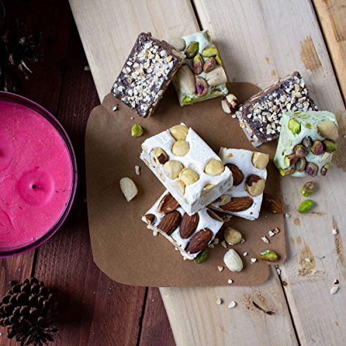 Giusto Sapore Torrone Bar 3.5oz - 5 Pack - Premium Gluten Free Dessert Brand - Imported from Italy and Family Owned (Pistachio, 5 Pack) - Thumbnail 6
