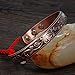 Wollet 99.9% Pure Copper Magnetic Bracelet for Women Men with Magnets Adjustable Jewelry Gift