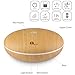 1byone Essential Oil Diffuser, 350ml Aromatherapy Diffusers for Essential Oils，Cool Mist Humidifier with Adjustable Mist Waterless Auto-Off for Home Office Bedroom (Wood Grain)