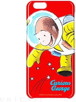 Amazon Co Jp キュリアスジョージ Iphoneケース ウチュウ Rd レッド Iphone6 6s おさるのジョージ ケース カバー 携帯 赤 携帯カバー 即日 翌日発送 おもちゃ