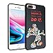 EDEALSAVING Cartoon Mouse Quotes iPhone 8 Plus Case, iPhone 7 Plus Case, IMAGITOUCH Anti-Scratch Shock Proof Slim Fit Flexible TPU Case Bumper Cover for iPhone 8 Plus / 7 Plus Cartoon Mouse Quotes