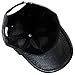 Samtree Baseball Cap for Men Women,Adjustable Classic Leather Sport Hat(02-Black(Leather))