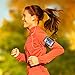 Gear Beast Running Armband Fits iPhone 8,7,6, Galaxy 10e & Cell Phones Up to 4.7 Inches. Sports Cell Phone Case, Waterproof, Reflective, Card Pocket, Elastic Strap for Comfort