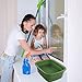 Ramddy 12 Quart Plastic Dishpan/Basin, 14