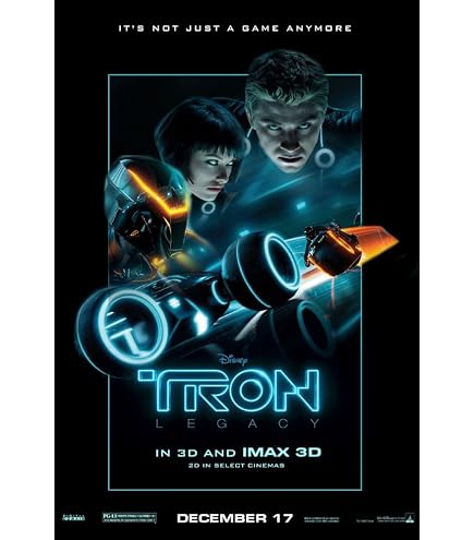 Amazon.com: Tron Legacy Light Cycles Movie Poster Family