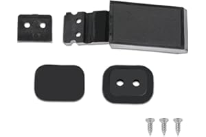 PIT66 Rear Sliding Window Glass Latch Kit Compatible with Dodge D100 W100 D150 D250 W150 W250 1984-1993,Fit Dodge Ram 1500 2500 3500 1994-2002, Fit Ford F100 F150 F250 F350 Ranger 1980-1994