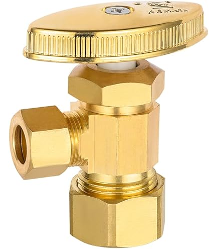 Kingston Brass CC53305DL Concord Decorative Quarter Turn Valve With 1/2-Inch And 3/8-Inch OD Compression, Lever Handle, Oil Rubbed Bronze - Faucet Handles - View #8