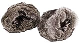 Simplicity Women's Clothing Accessories, Faux Fur Cuffs, 1 pair, Fur Color