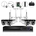 CAMVIEW Wireless Security Home Surveillance System 8CH/4CH 1080P WiFi NVR Kits + 4Pcs/2Pcs 2.0MP Wireless IP CCTV Cameras (4CH 2.0MP System with 1TB)