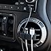Griffin Hanger Cable Organizer for Cars. Mounts to Air Vent - Vent-mounted cable keeper