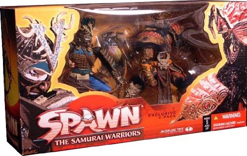 Mcfarlane toys spawn the samurai warriors exclusive 2-p…