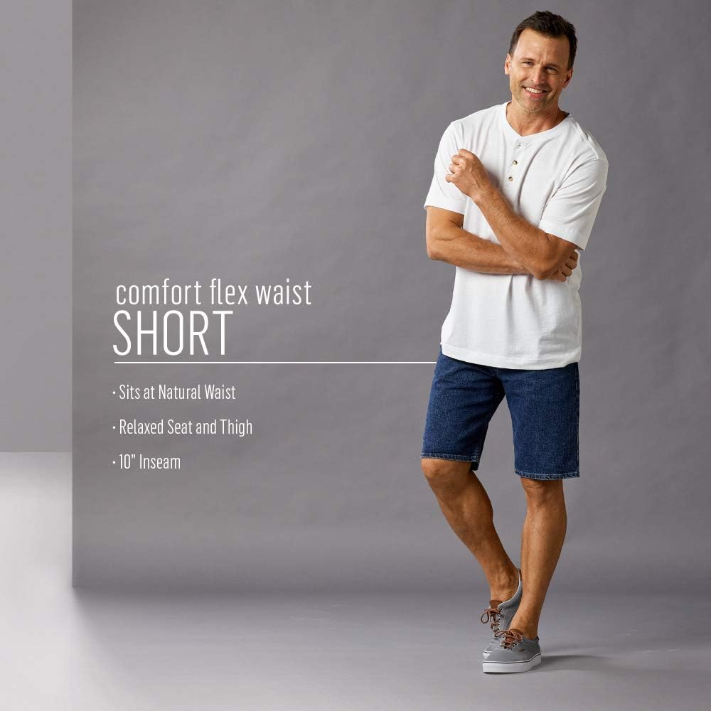 Wrangler Authentics Men S Comfort Flex Denim Short At Amazon Men S