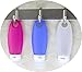 Fullplus Silicone Travel Bottle Set 3.3 Oz 4 Pack TSA Approved Carry On Shampoo Conditioner Bottle Leak Proof Design BPA Free with Cosmetics Bag