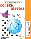 Companion to College Algebra, McKeague, Charles P. and Burzynski, Denny, 1580320538