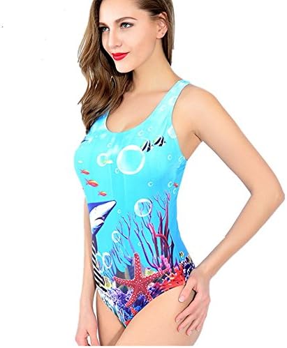 ZhouTai Conservative Printing Bikini Swimwear