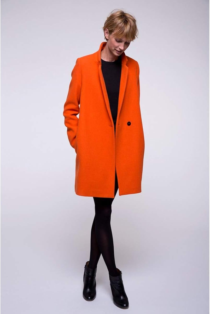 manteau orange