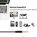 Vomercy Wired Headphones with Remote and Mic In-Ear Earphones Black
