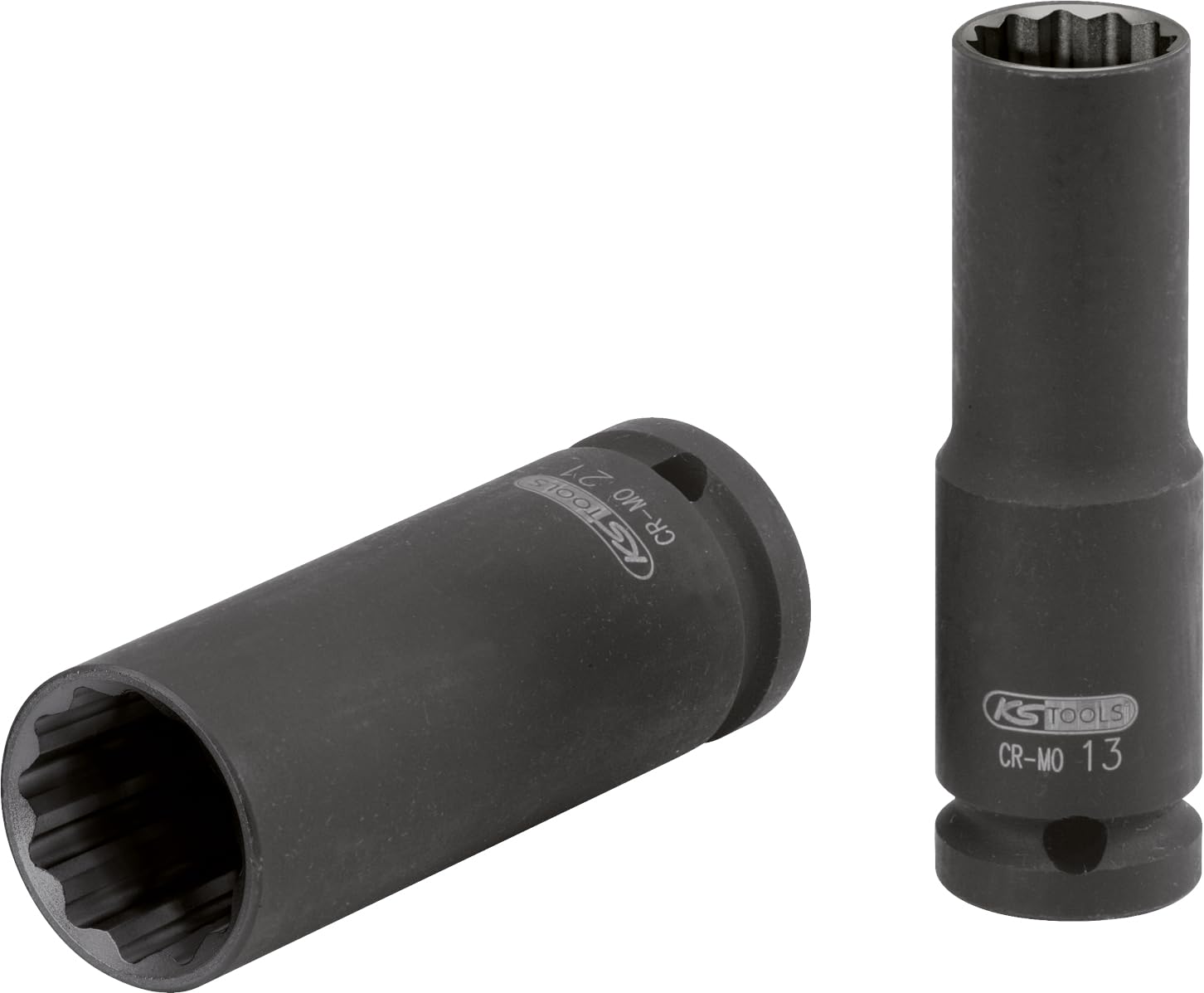 KS TOOLS 515.0977 1/2" Bi hex impact socket, long, 31mm