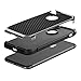 BENTOBEN iPhone 8 Case, iPhone 7 Case, Drop Protection Anti-Scratch Dual Layer Hybrid Hard PC Carbon Fiber Texture Shockproof TPU Bumper Protective Case for iPhone 7 / iPhone 8 (4.7 Inch), Black