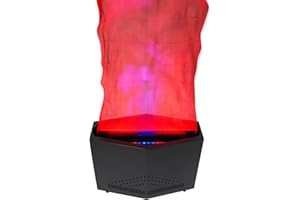 BGYUHWQ Fire Flame Light Machine, 36 LED Stage Atmosphere Effect Fake Fire Flame Machine Simulated Flames Lamp for Halloween Party Decorations