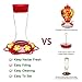 YHHAFSFW Hummingbird Feeder,20 Ounce Glass Hummingbird Feeders with Ant Moat for Outdoors
