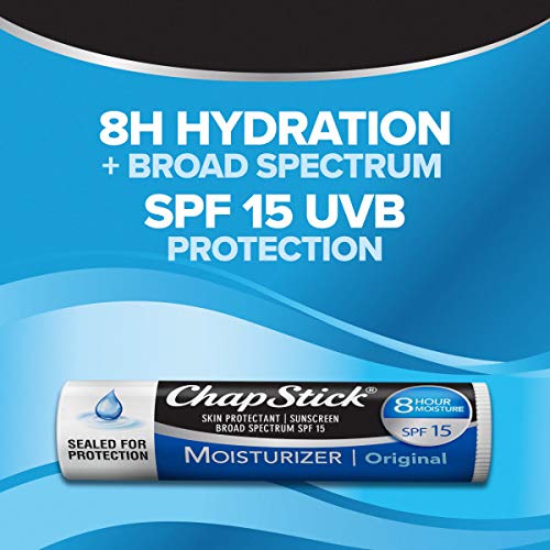 Abreva (Single 2g Tube) Cold Sore Healing Cream + Chapstick Moisturizer