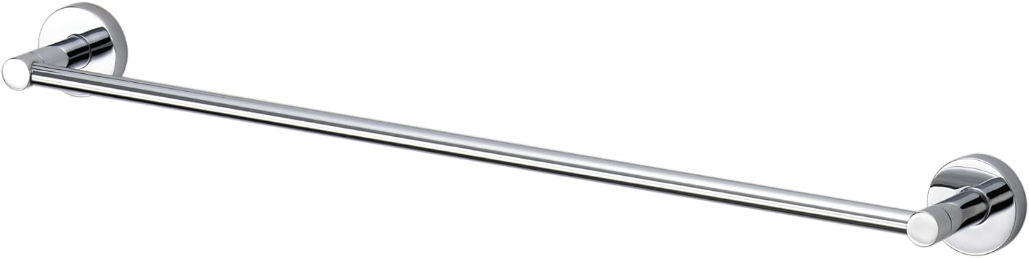 Haceka 25090240 Kosmos - Toallero Individual de Pared (80 cm), Cromado