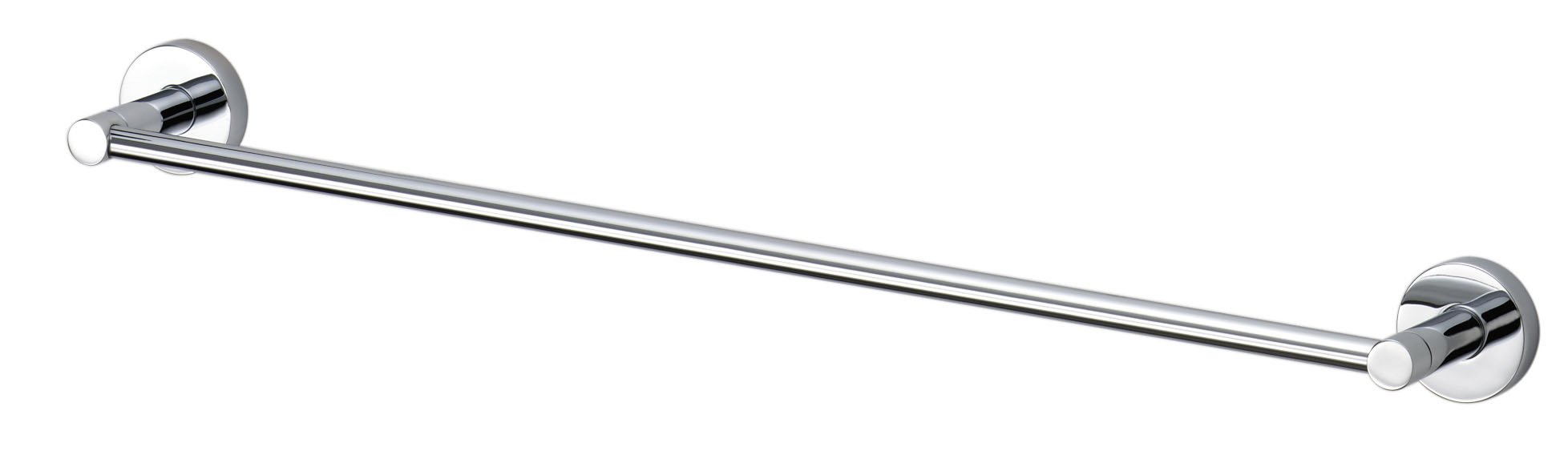 Haceka Wall Towel Rail Kosmos 80cm of Chrome, Stainless_Steel, Silver, 160 x 231 x 0.64 cm