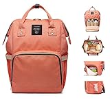 Diaper Nappy Bag Travel Backpack Waterproof Multi-Function Mommy Bag Baby Care Large Capacity Durable
