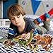 THS8 Jurassic World Toys,Dino Building Blocks,Dinosaur Figure Building Blocks,Dinosaur Building Blocks Miniature Action Figures,12 pcs Great Gift Party (Dinosaur)