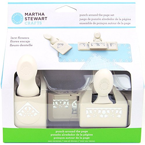 Martha Stewart Crafts Punch Around the Page, Lace Flowers