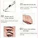 Long lasting Eyebrow pencil with Brown Brow Gel for Tattoo Eyes Makeup Fine Sketch Natural Hair-Like